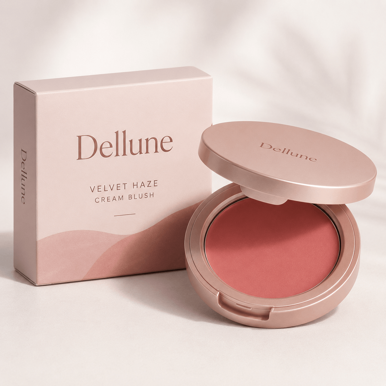 Dellune Velvet Haze Cream Blush